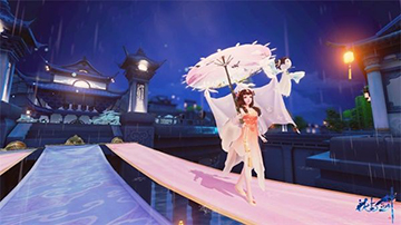 花与剑雨伞制作方法