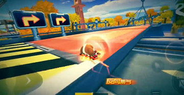 跑跑卡丁车手游未完成第五区跑法攻略