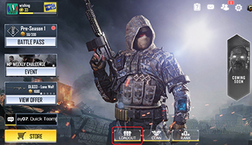 使命召唤手游背包装备方法